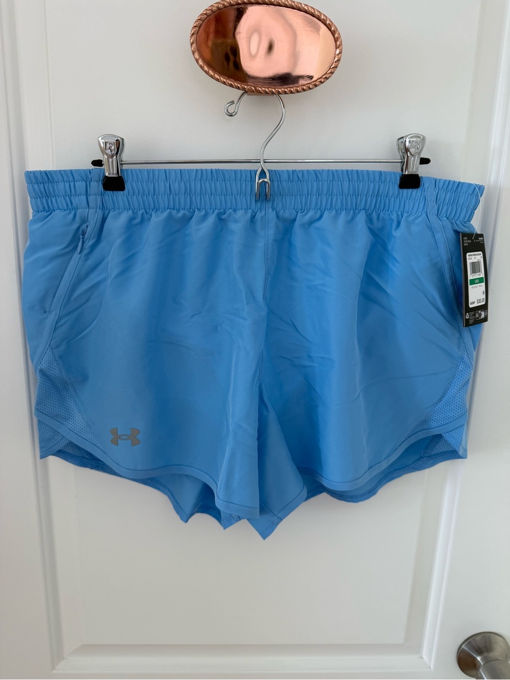 Under Armour Light Blue Women's Athletic Shorts